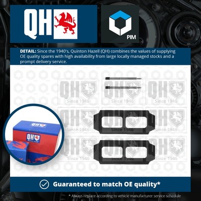 Brake Pad Fitting Kit fits MERCEDES 210D 601 2.9D Front 88 to 96 OM602.940 QH