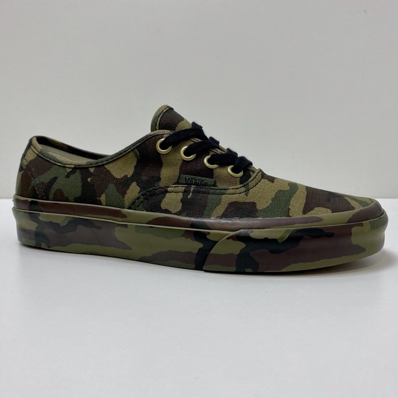 vans camo trainers