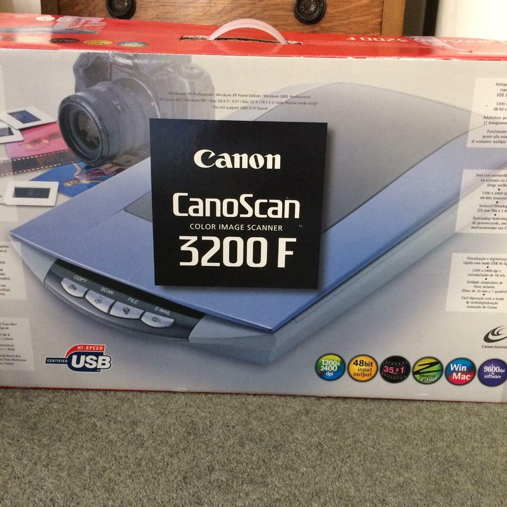 Canon Canoscan 3200f Treiber Windows 7 64 Bit FREE Canon CanoScan 3200F Scanner | in Norwich, Norfolk | Gumtree