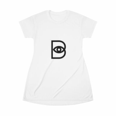 BE3  All Over Print T-Shirt Dress