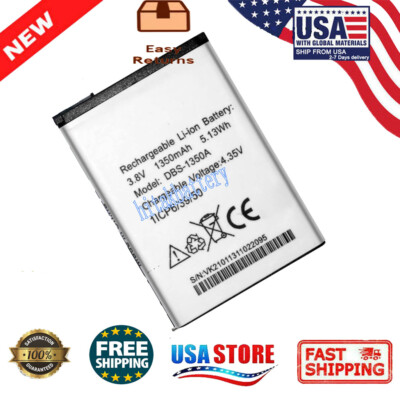 DBS-1350A New For Doro 7050 / 7060 Consumer Cellular Flip Mobile Phone 1350mAh