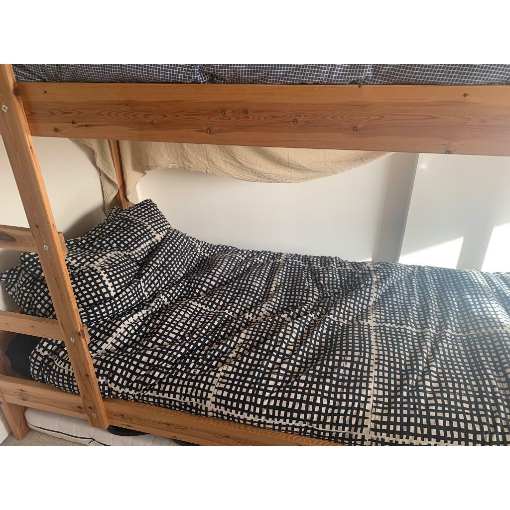 Ikea wooden bunk beds | in Bearsden, Glasgow | Gumtree