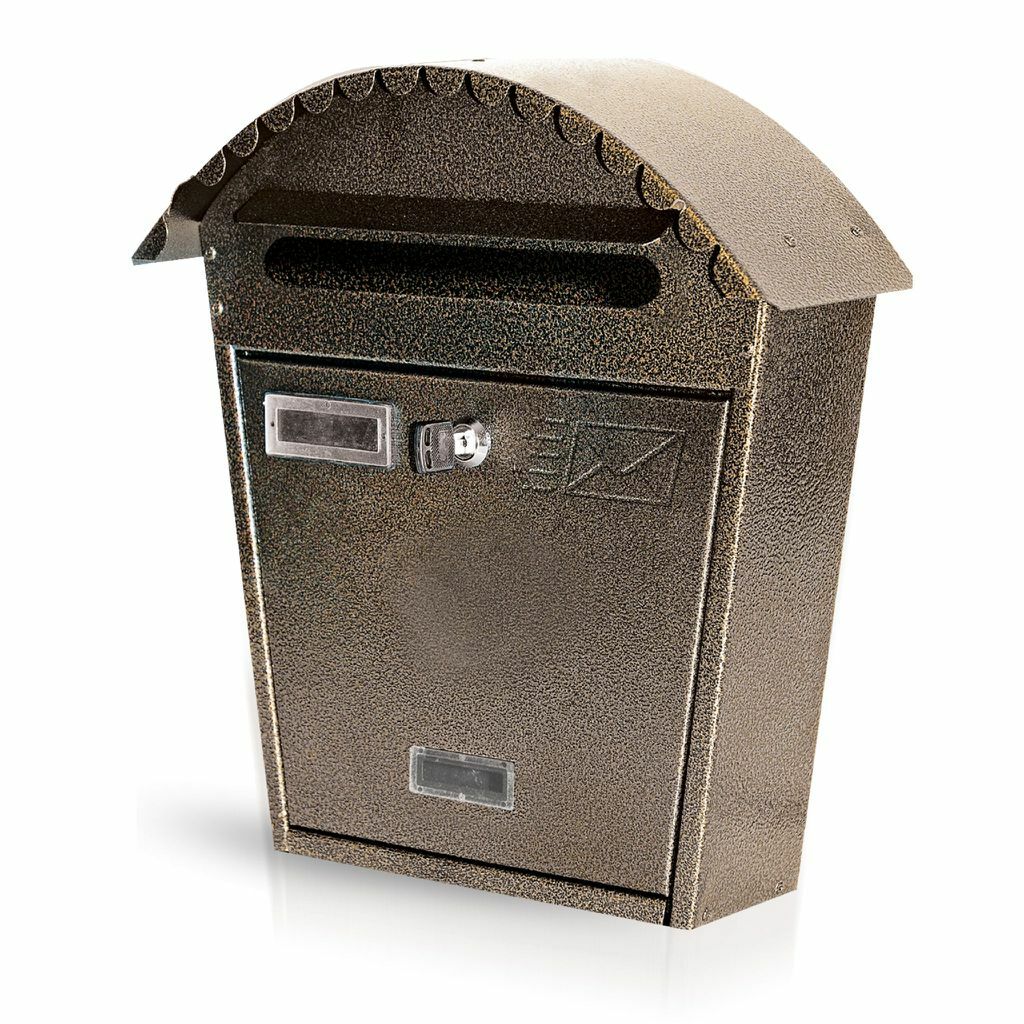 Cassetta Della Posta Postale Lettere Ferro Battuto Espresso 36x13x37cm dfh