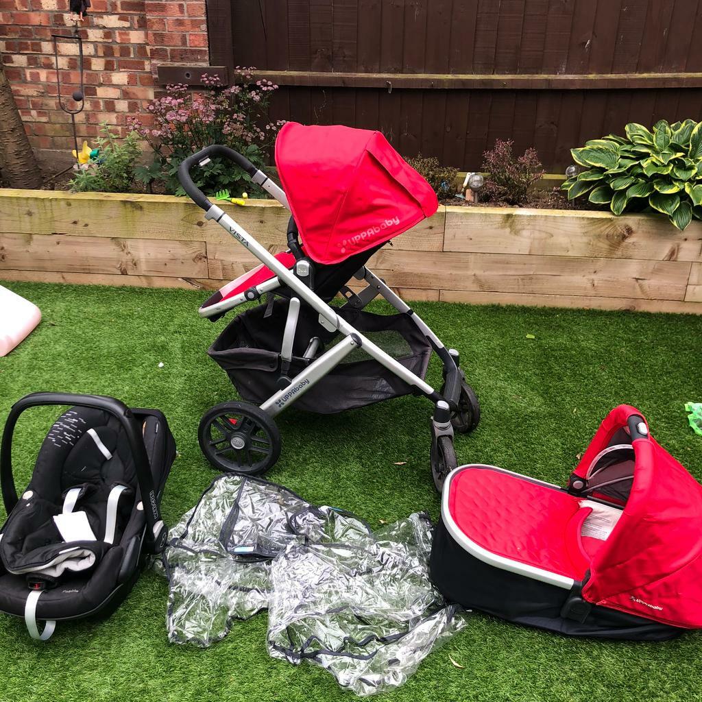 Uppa baby vista travel system in Blofield, Norfolk Gumtree