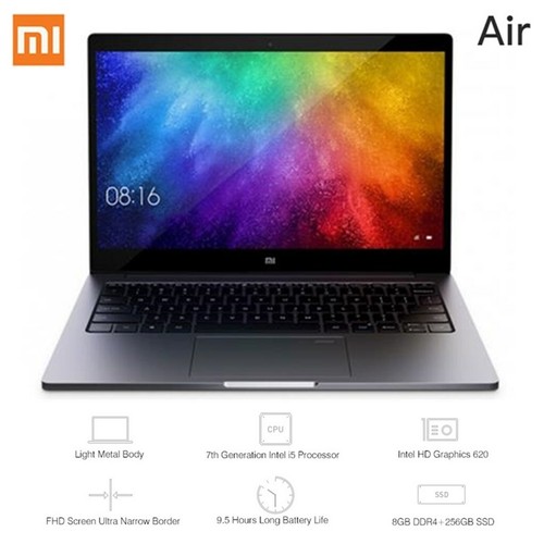 Xiaomi Mi Notebook Air 13.3" Ordenador Portátil Win10 8GB 256GB Fingerprint ID