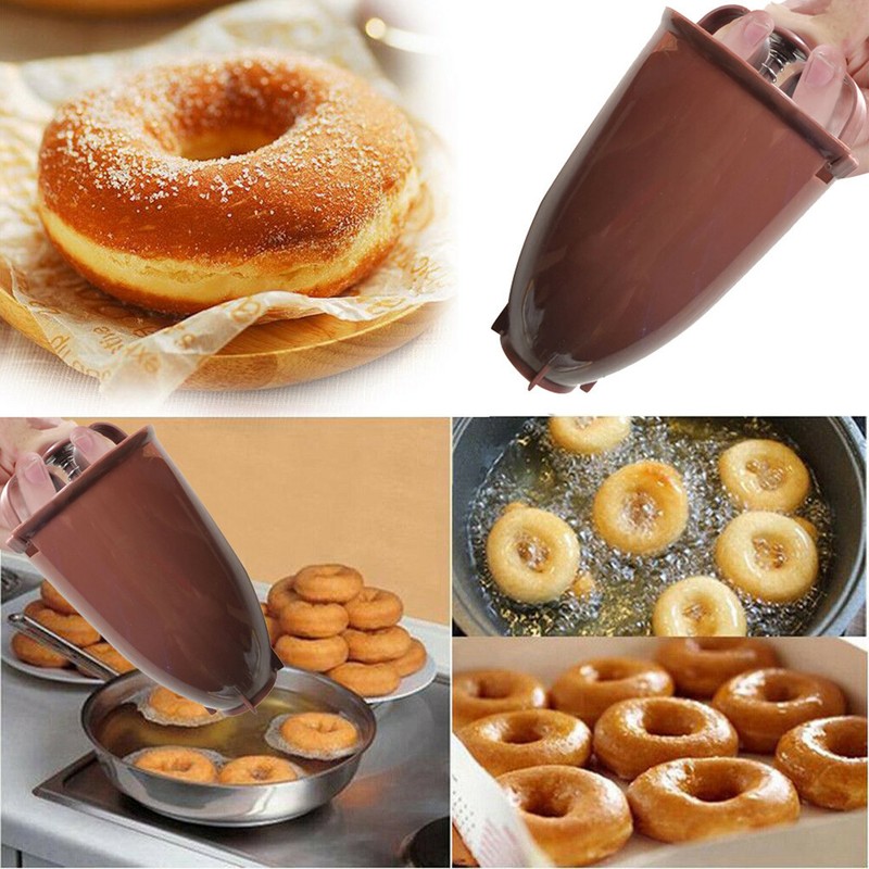 Kunststoff Donut Donut Maker Maschine Form DIY Werkzeug Küche Gebäck Backfor Neu
