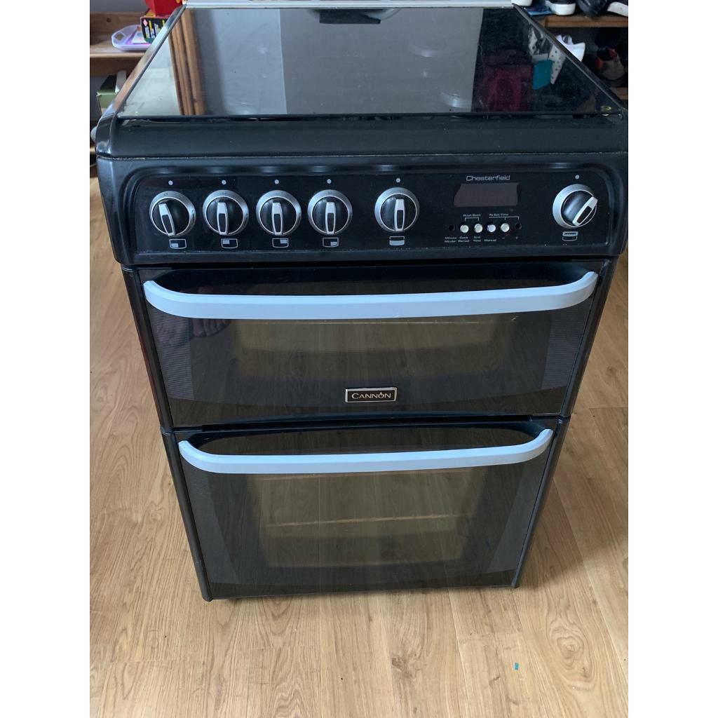 Cannon Chesterfield Freestanding Gas Cooker Oven and Gas Hobs in
