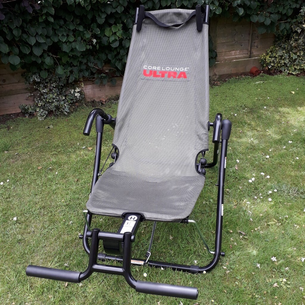 Core Lounge Ultra Foldable Workout Exercise Machine Chair in Lancing