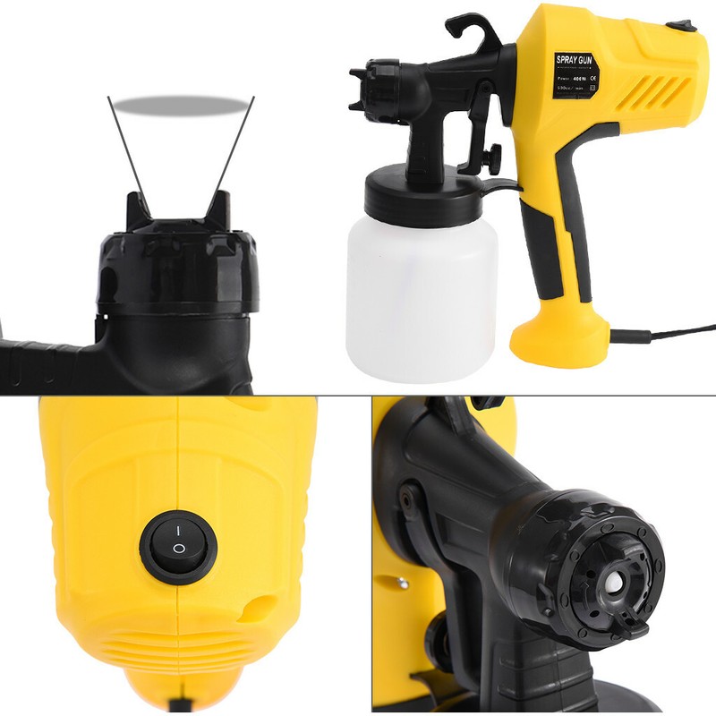 800ML Electric Handheld Airless Paint Sprayer Tool 400W