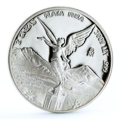 Mexico 2 onzas Libertad Angel of Independence proof silver