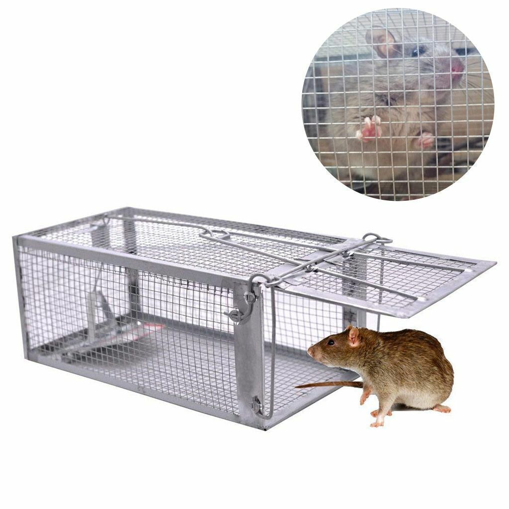 2PC Live Humane Cage Trap small animal rats mice chipmunks rodents Pest Control
