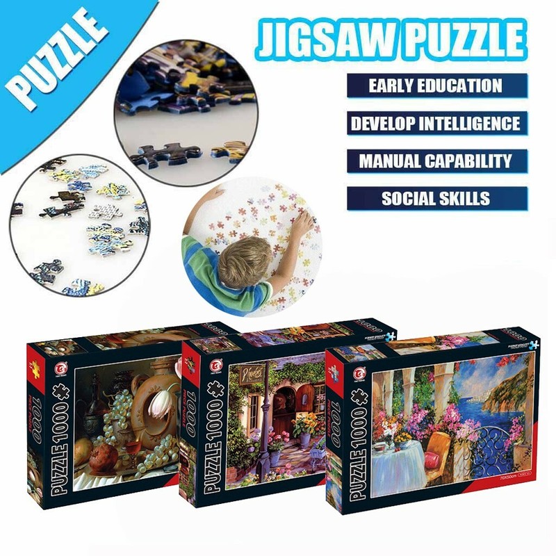 1000 Piezas Rompecabezas Juguetes Educativos Puzzle De Juguete Educativo Estrellas De Espacio Ebay
