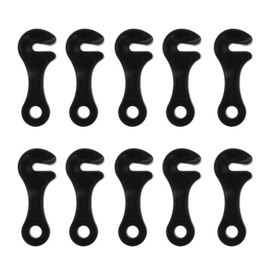 10 x Camping Abspannseile Zweilochspanner Zeltzubehör