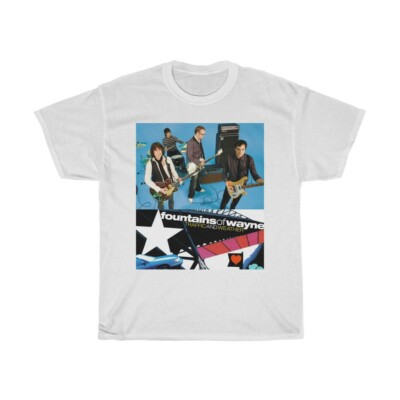 Fountains of Wayne Alternative Rock Unisex Adult T-Shirt Heavy Cotton Tees