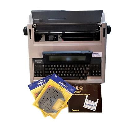 Vintage Panasonic KX-E4000 Electric Typewriter w/ KX-ED8 Displ...