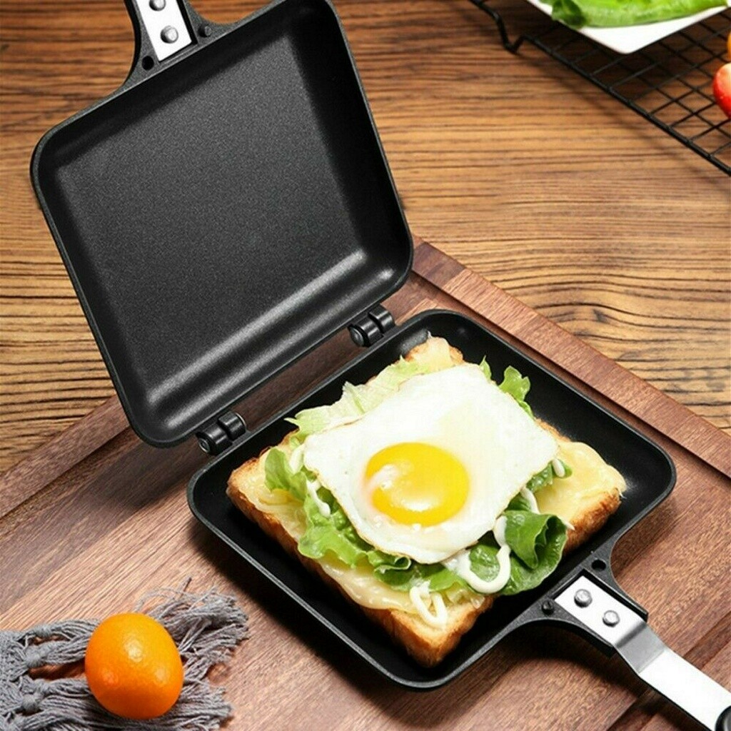 Sandwich Toastie Maker Toaster Machine Breakfast Non-stick Camping Stove Toaster: 3 - 5 Days Free Delivery Only UK