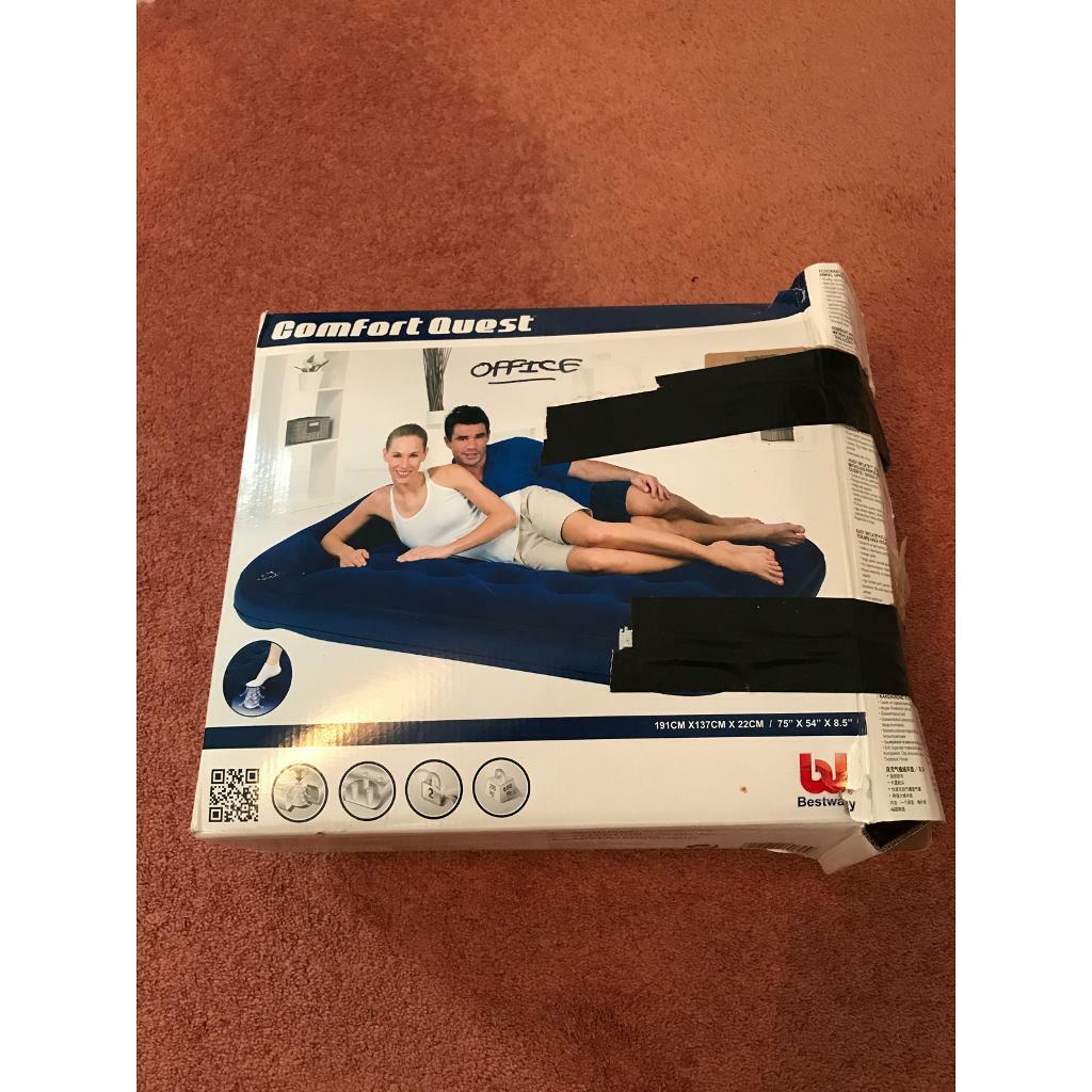 Double Blow Up Bed in Dumbarton, West Dunbartonshire Gumtree