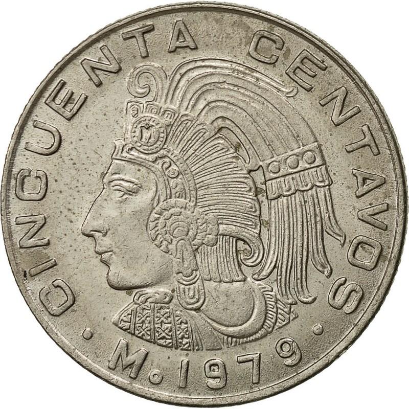 [#540866] Monnaie, Mexique, 50 Centavos, 1979, Mexico City, Ttb, Copper-Nickel, 