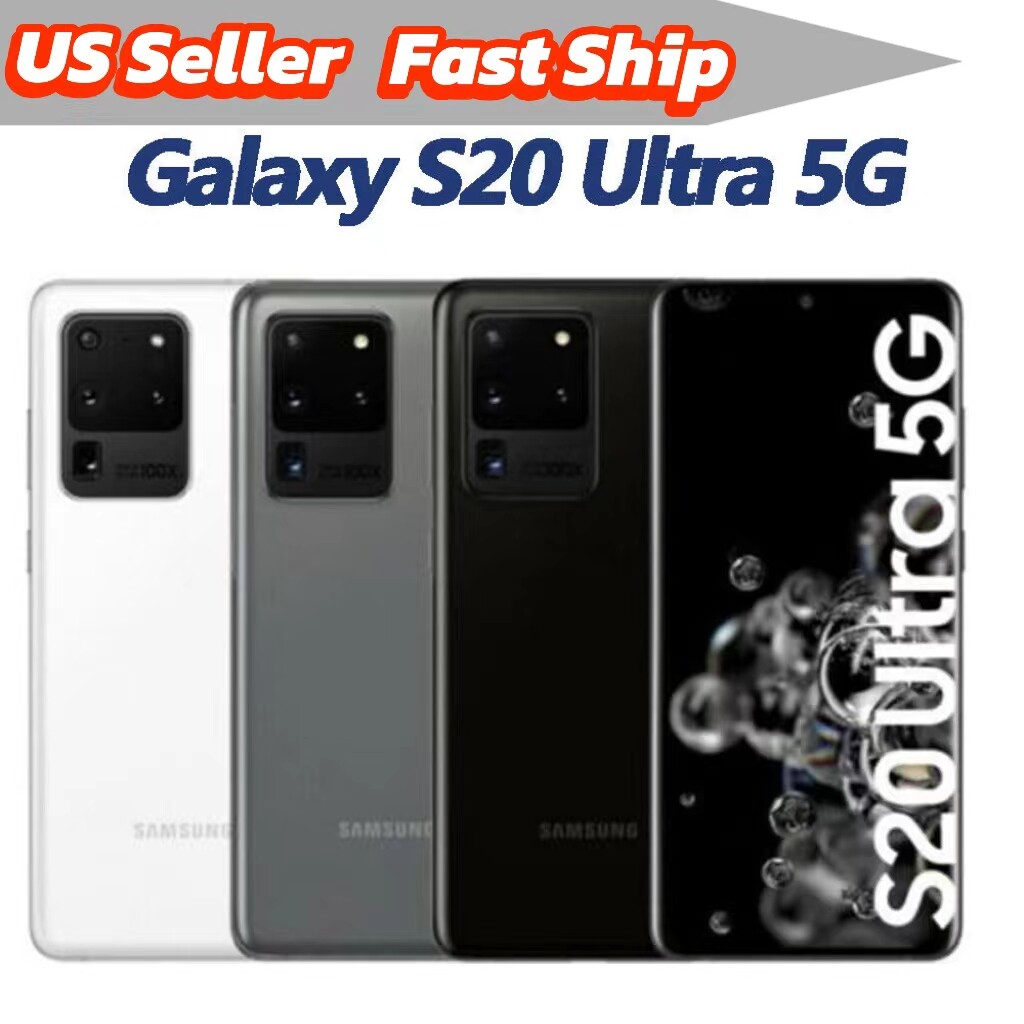 Samsung Galaxy S20 Ultra 5G G988U 128GB Fully Unlocked US