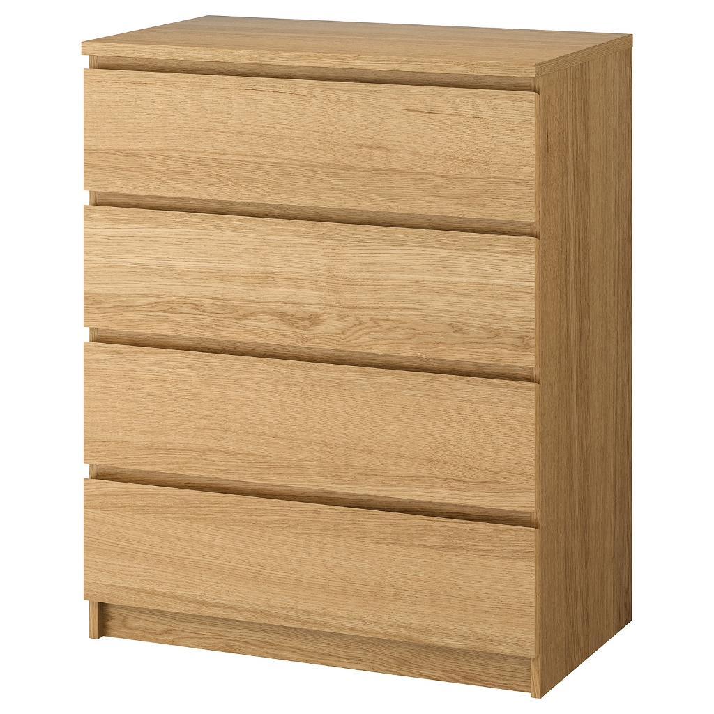 Ikea malm wood drawers set of 4 in Newcastle, Tyne and Wear Gumtree