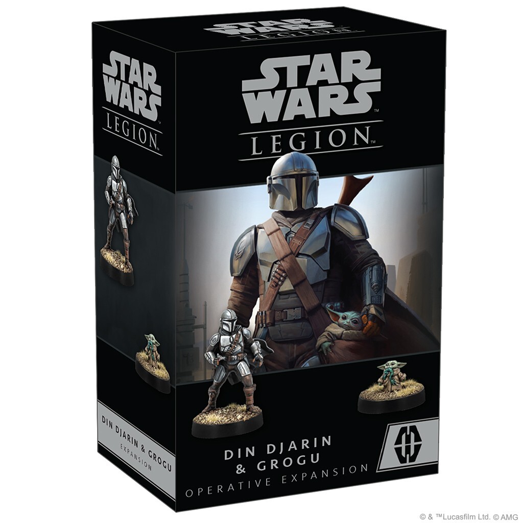 Дин Джарин и Грогу Оперативное дополнение Star Wars: Legion FFG NIB