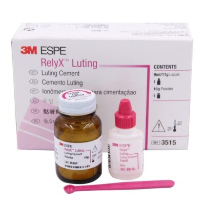 RelyX Luting Powder Liquid Cement Kit 3515 by 3M ESPE CHECK EXPIRY
