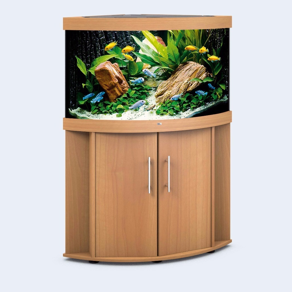 Fish tank Juwel Trigon 190 litre aquarium in beech with matching juwel