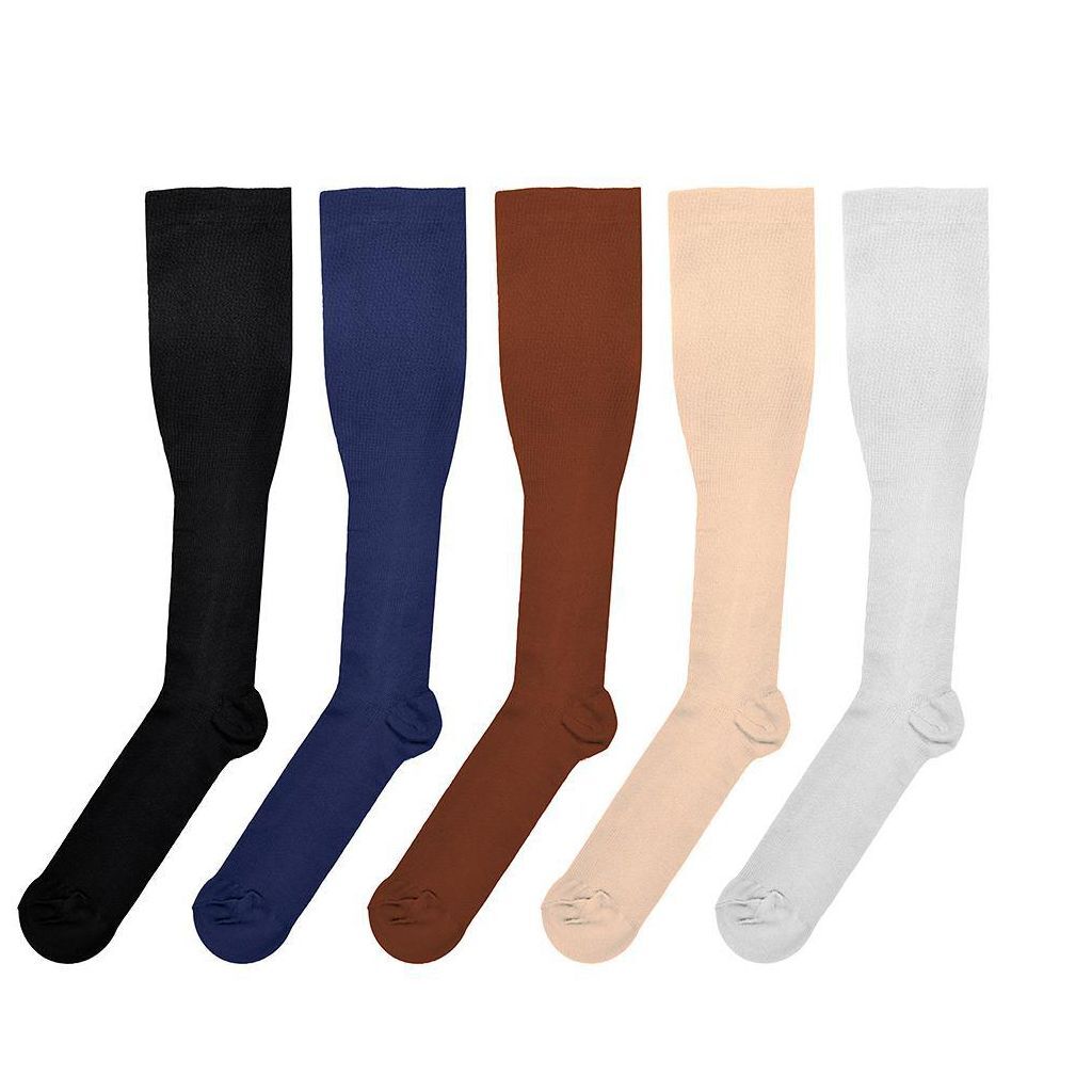 3Pairs- Copper Compression Socks 20-30mmHg Graduated Support Mens ...