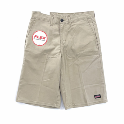 Flex hotsell khaki shorts
