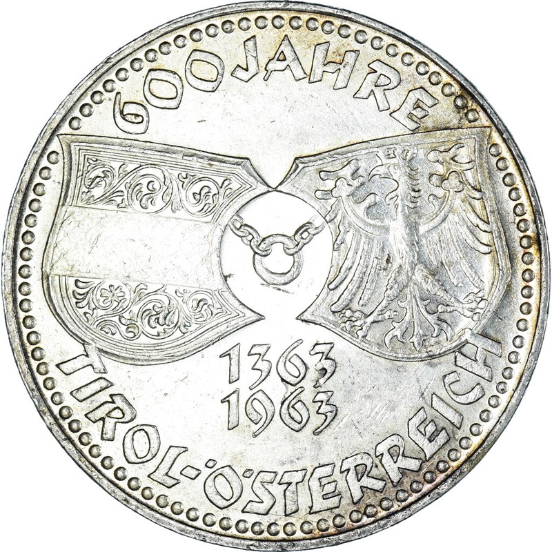 [#1064036] Monnaie, Autriche, Tirol - ÖSterreich, 50 Schilling, 1963, Vienna, Su