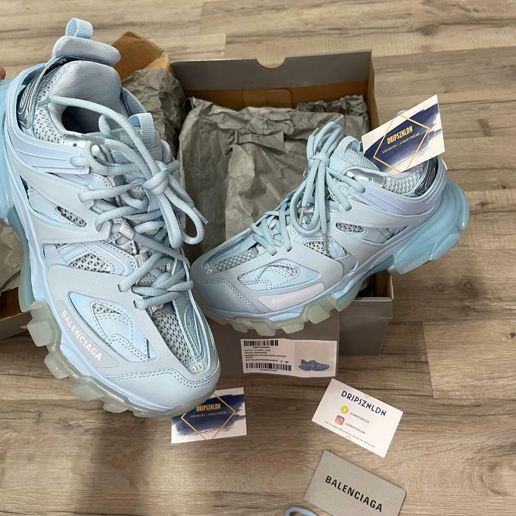 Balenciaga track runner baby blue in Earls Court, London Gumtree