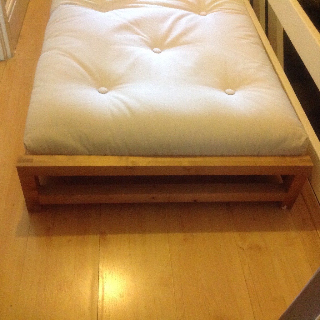 The Futon Company Solid Birch Loop Stacking Bed and Futon in