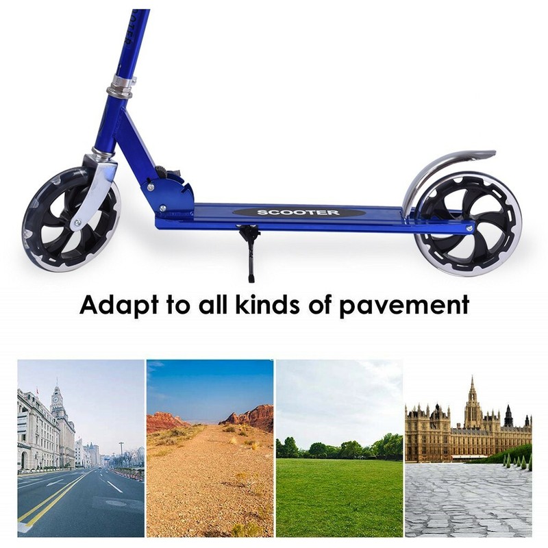 Pro Stunt Push Kick Scooter Kids Adult Folding Aluminium Wheel City