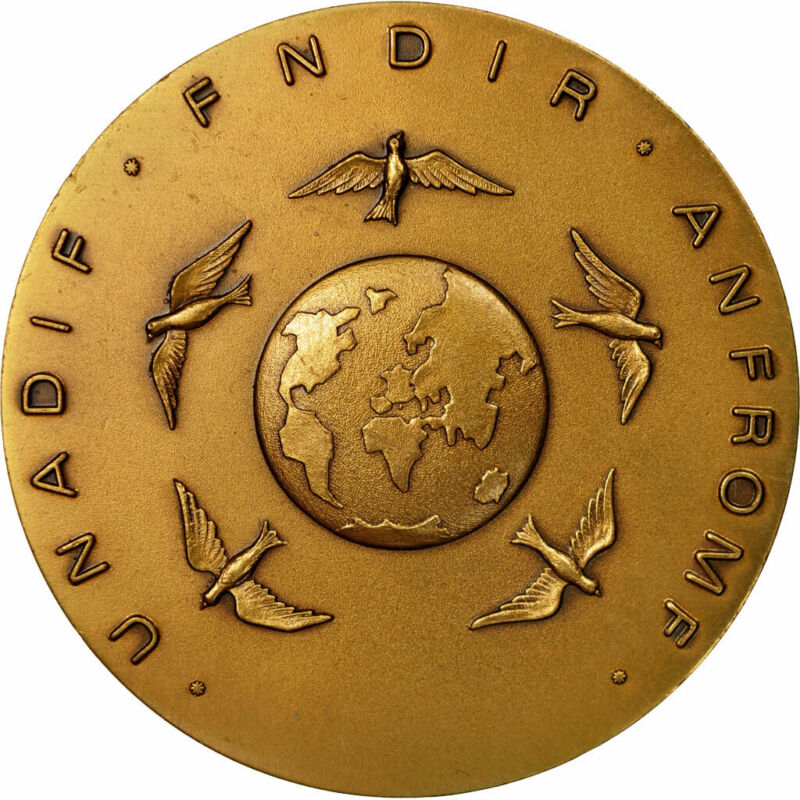 [#555312] France, Medal, La Liberté se Mérite, 1990, Mauquillet, MS, Bronze
