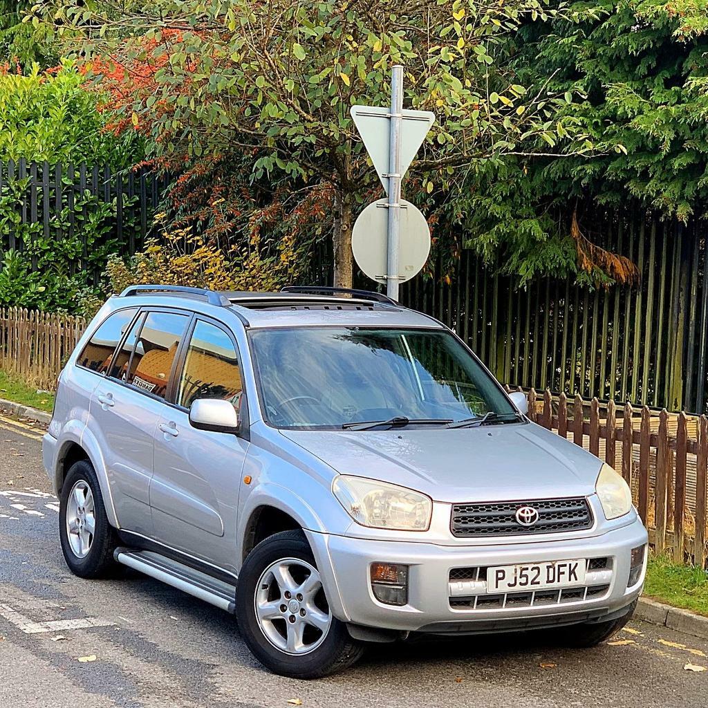 **2002 52 REG TOYOTA RAV-4 VX 2.0 4X4 *LPG GAS BI-FUEL* LONG MOT S