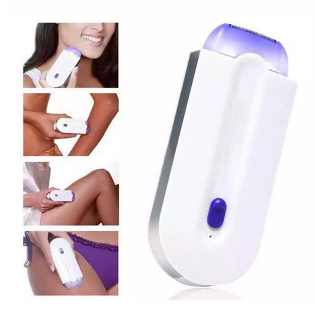 Laser Hair Epilator Silky Smooth Hair Eraser Remover with Se