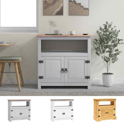 Mexican Pine Corona Range Sideboard Stand Unit Media Center Vidaxl Vida