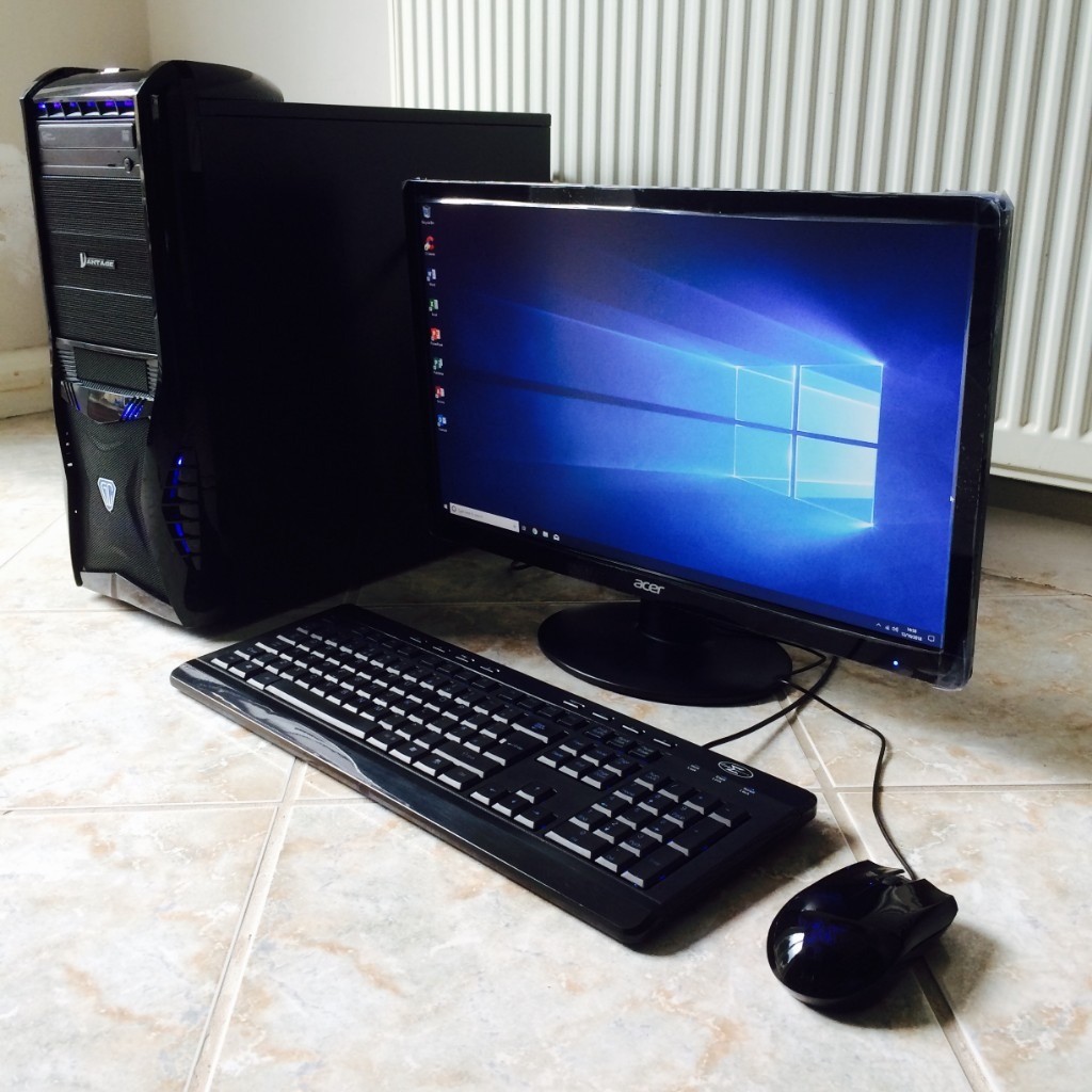 *GAMING* Full WiFi PC Desktop Computer Set (Free Delivery) in Luton