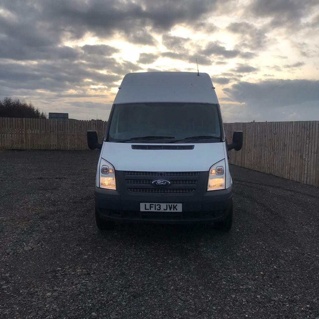 2013 13 plate Ford transit LWB high top panel van in West Calder, West Lothian Gumtree