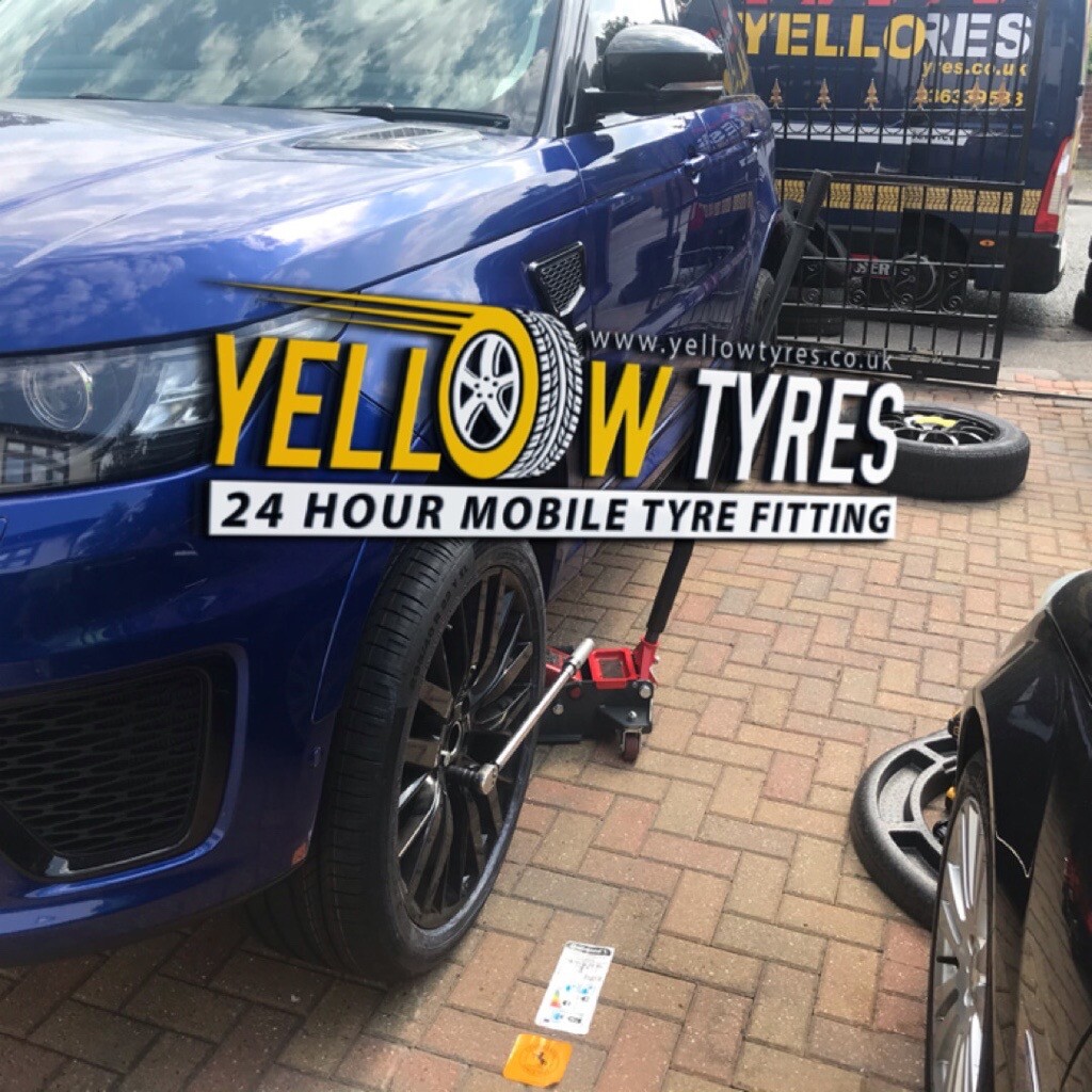 YELLOW TYRES 24HR Mobile Tyre Fitting Tyres 24 Hour Mobile Flat Tyre Repair