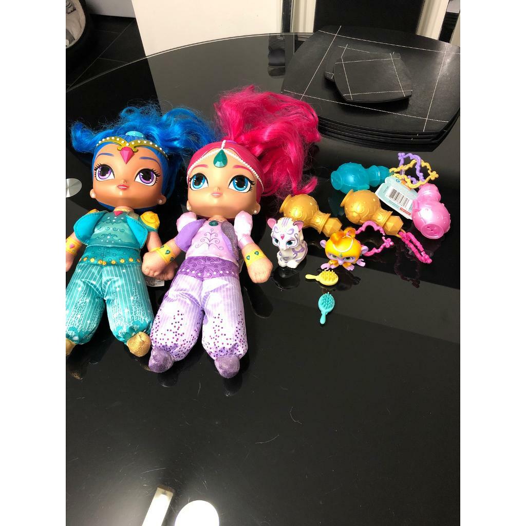 shimmer and shine talking doll
