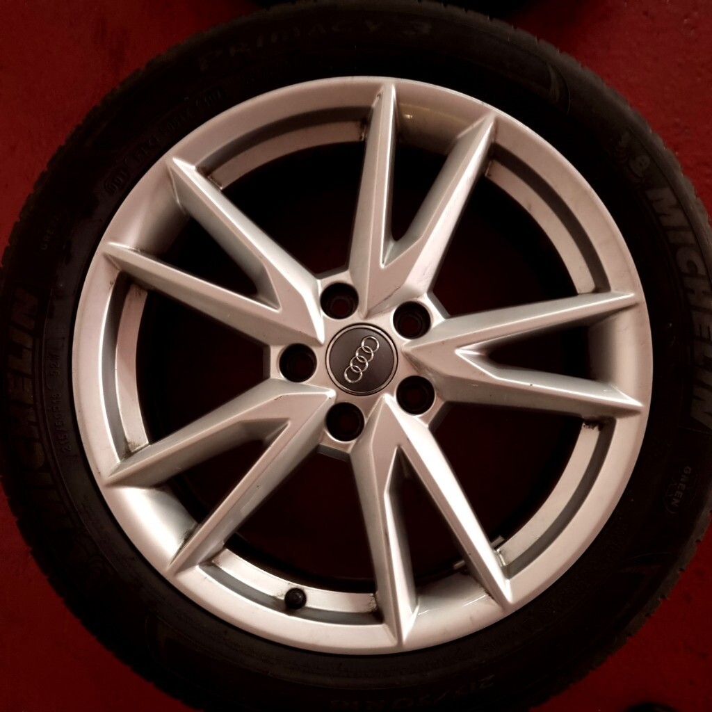 GENUINE AUDI Q2 20172021 18 inch ALLOY WHEEL SET WITH TYRES in East