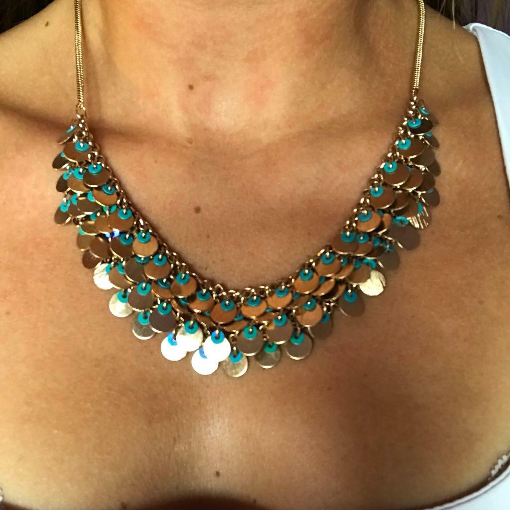 Layered sequin necklace in Bangor, Gwynedd Gumtree