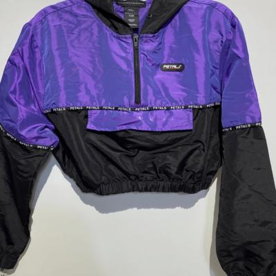 Cropped hot sale athletic jacket