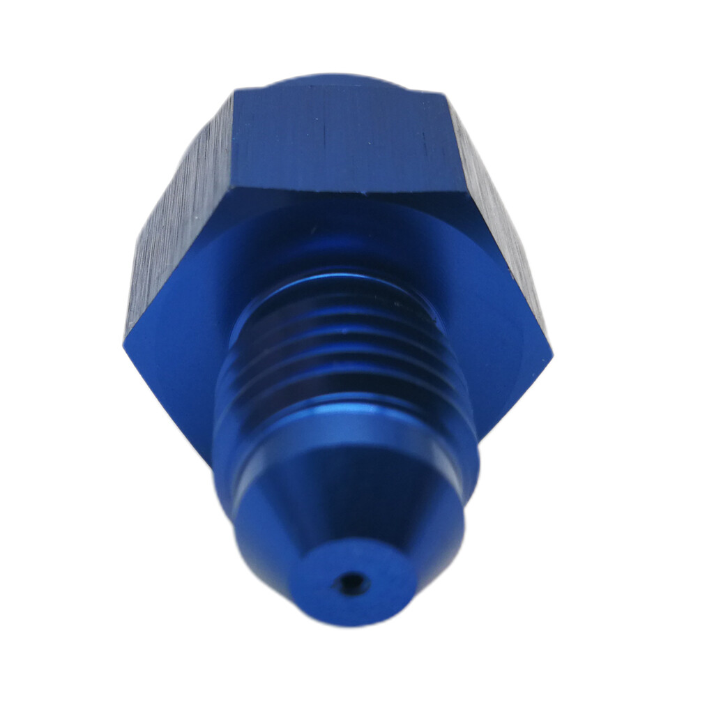 4AN INLINE Oil Inlet Restrictor Fitting 4AN Male to 4AN Female 0.035