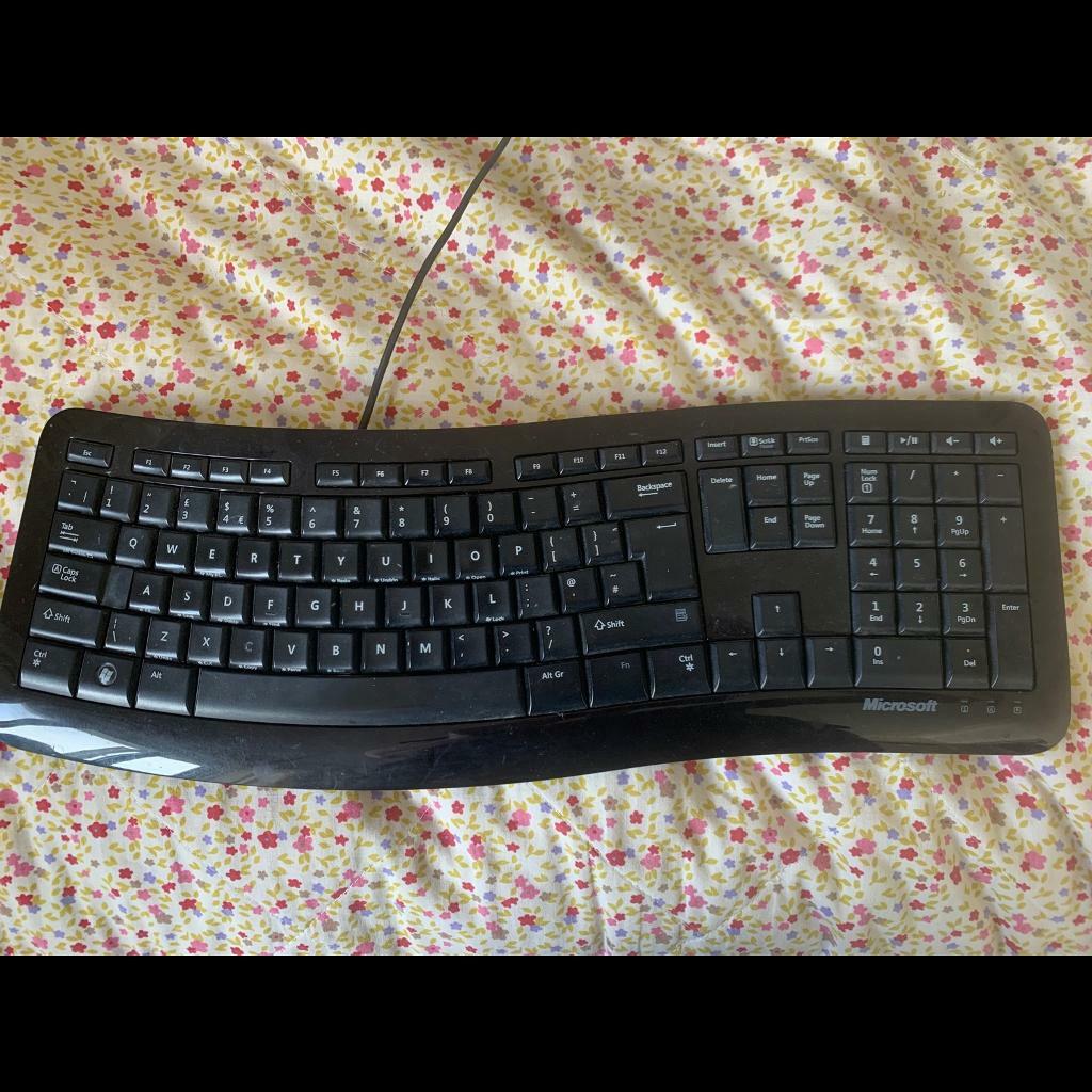 Microsoft computer keyboard in Lisvane, Cardiff Gumtree