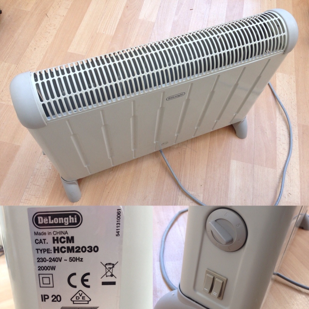 Delonghi HCM2030 2kW Freestanding Convector Heater in Croydon, London