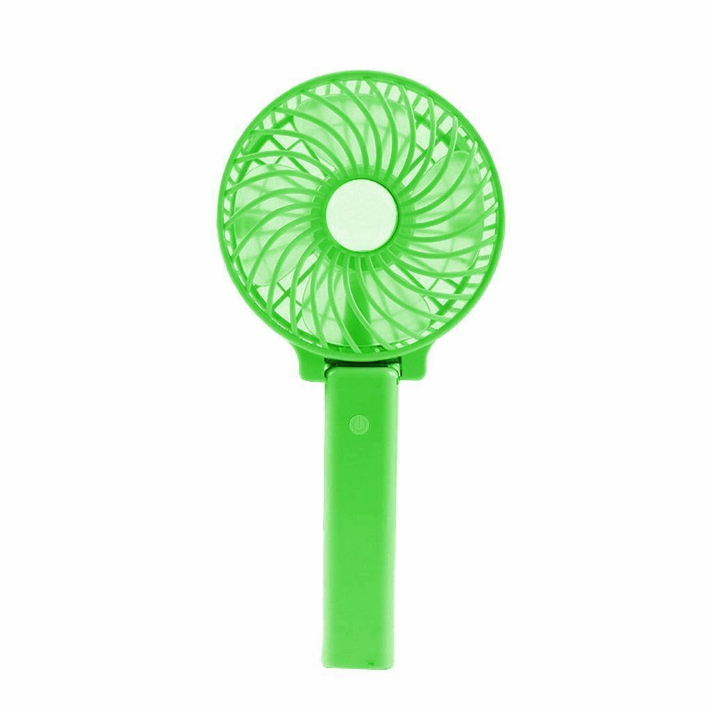 Foldable Mini Quiet Fan Air Cooler Operated Hand Held USB +18650 Battery 2023