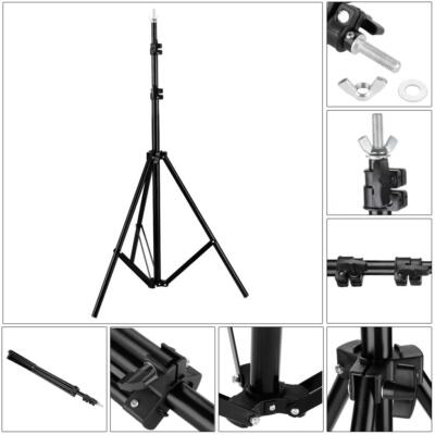 3x33"Umbrella Photography Video Studio Lighting Kit Background 4 Light Stand Set