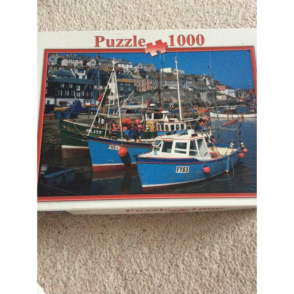 1000 piece jigsaw puzzle brand is fx schmid in Hedge End, Hampshire